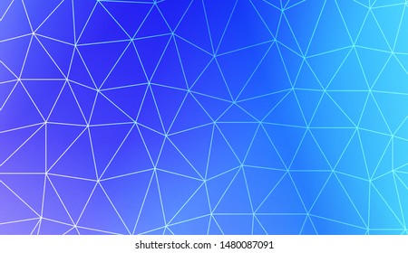 Decorative background with triangles. Modern design for you business, project. Vector illustration. Creative gradient color.