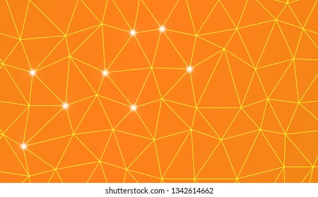 Decorative background with triangles. For modern interior design, fashion print. Vector illustration. Creative gradient color.