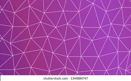 Decorative background with triangles. For modern interior design, fashion print. Vector illustration. Creative gradient color.