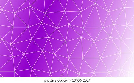 Decorative background with triangles. Template for your banner. Vector illustration. Creative gradient color.