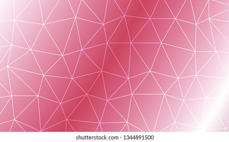 Decorative background with triangles. Template for your banner. Vector illustration. Creative gradient color.