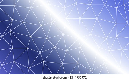 Decorative background with triangles. Template for your banner. Vector illustration. Creative gradient color.