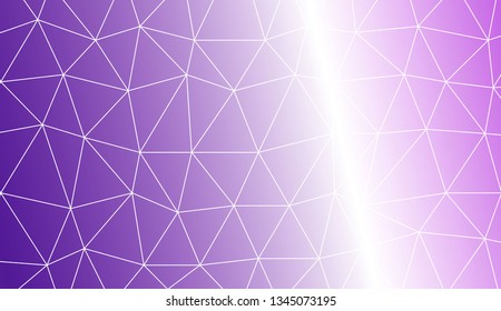Decorative background with triangles. Template for your banner. Vector illustration. Creative gradient color.