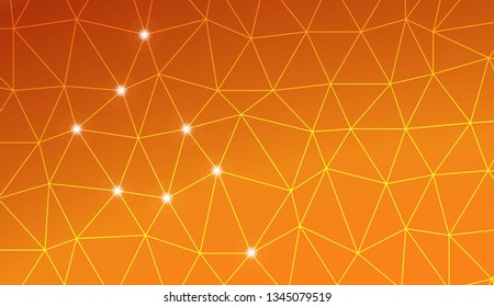 Decorative background with triangles. Template for your banner. Vector illustration. Creative gradient color.