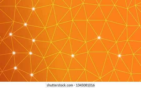Decorative background with triangles. Template for your banner. Vector illustration. Creative gradient color.