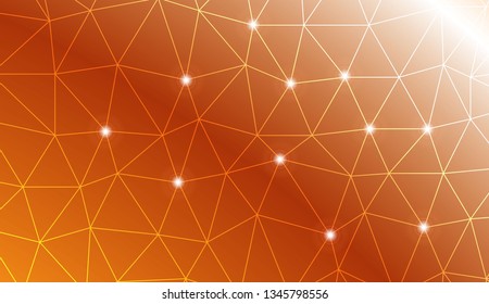 Decorative background with triangles. Template for your banner. Vector illustration. Creative gradient color.