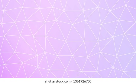 Decorative background with triangles. Template for your banner. Vector illustration. Creative gradient color
