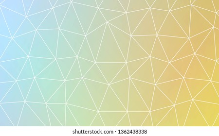 Decorative background with triangles. Template for your banner. Vector illustration. Creative gradient color