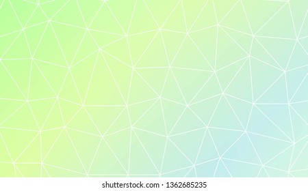 Decorative background with triangles. Template for your banner. Vector illustration. Creative gradient color