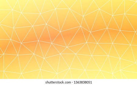 Decorative background with triangles. Template for your banner. Vector illustration. Creative gradient color