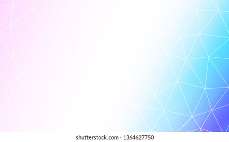 Decorative background with triangles. Template for your banner. Vector illustration. Creative gradient color