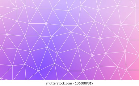 Decorative background with triangles. Template for your banner. Vector illustration. Creative gradient color