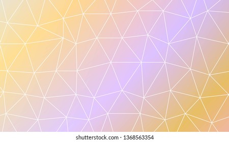 Decorative background with triangles. Template for your banner. Vector illustration. Creative gradient color