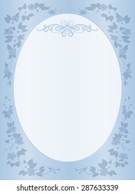 Decorative background with vintage frame.