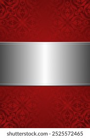 fundo decorativo com vintage padrão e espaço de cópia