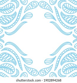 Decorative background of water drops. Vector illustration