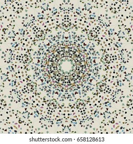 Decorative background.Vector illustration made of floral elements.