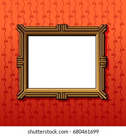 decorative baguette vintage frames
