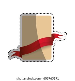 Decorative banner emblem icon vector illustration graphic design