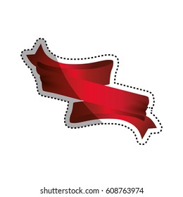 Decorative banner emblem icon vector illustration graphic design