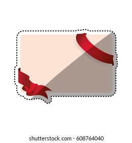 Decorative banner emblem icon vector illustration graphic design