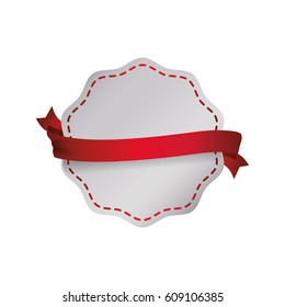 Decorative banner emblem icon vector illustration graphic design