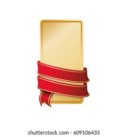 Decorative banner emblem icon vector illustration graphic design