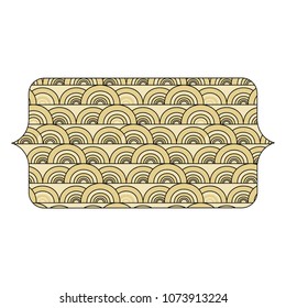 decorative banner icon