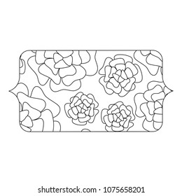decorative banner icon