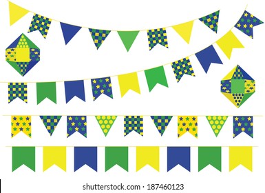 Decorative banners set vector