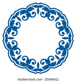 decorative baroque frame