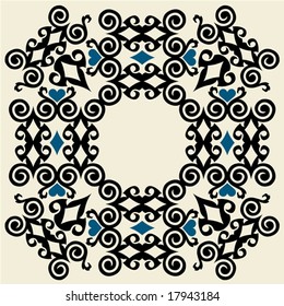 decorative baroque ornament