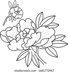 decorative beauty art flowers tattoo 