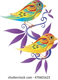 decorative birds