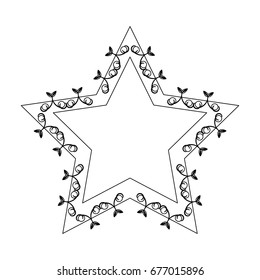 Decorative blank label