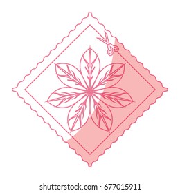 Decorative blank label