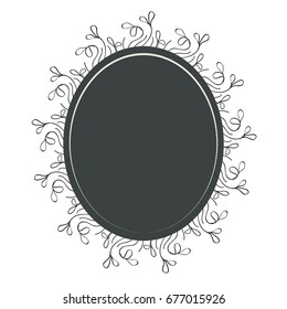 Decorative blank label