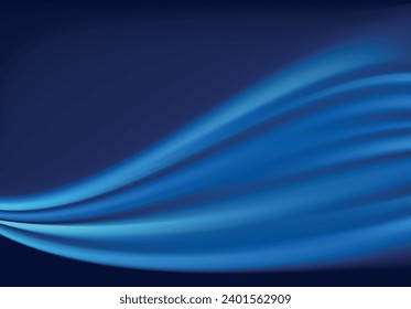 Ilustración de fondo de degradado azul decorativo 