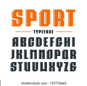 Decorative bold sanserif font with rounded corners. Letters for logo and title design
