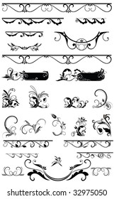 Decorative border and design elements
