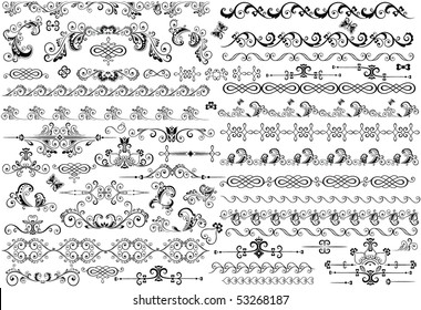 Decorative border and design elements