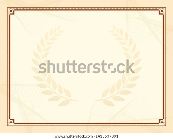 Decorative border and frame template in square\
shape, vintage frame design for certificate, diploma, voucher and\
greeting card