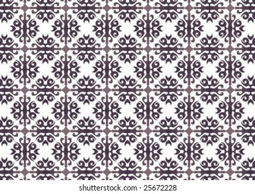 Decorative border and very nice texture design