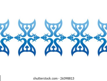 Decorative border and very nice texture design