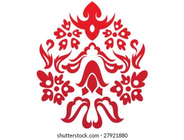 Decorative border and very nice texture design