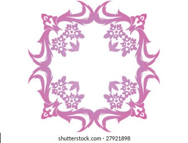 Decorative border and very nice texture design