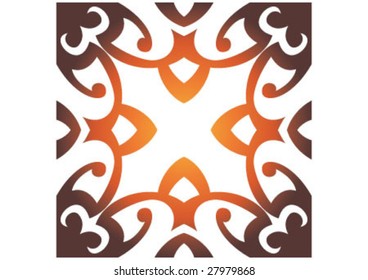 Decorative border and very nice texture design