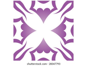 Decorative border and very nice texture design