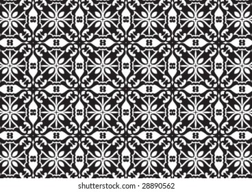 Decorative border and very nice texture design