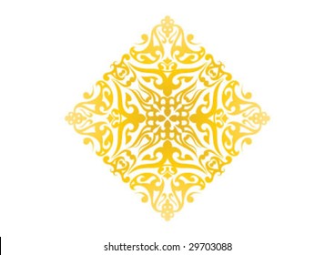 Decorative border and very nice texture design